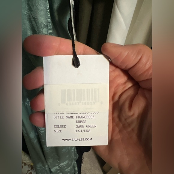 Sau Lee Francesca Dress - Size 4 - Picture 6 of 6
